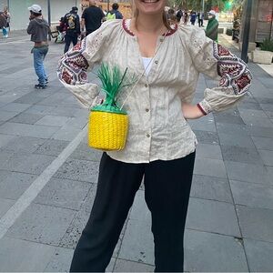 Pineapple based Mexican bag